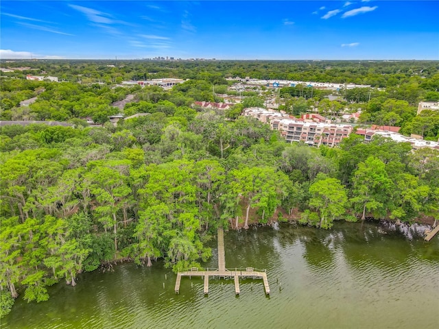 1150 Carmel Cir Unit 301, Casselberry, FL 32707 - birds eye view of property featuring a water view