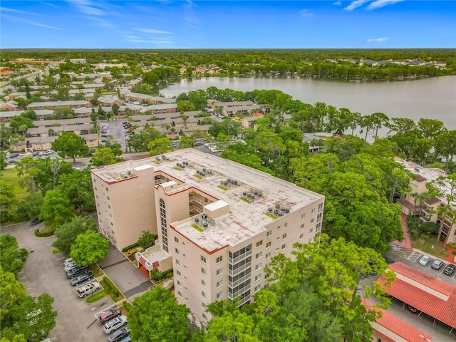1150 Carmel Cir Unit 301, Casselberry, FL 32707 - bird's eye view with a water view