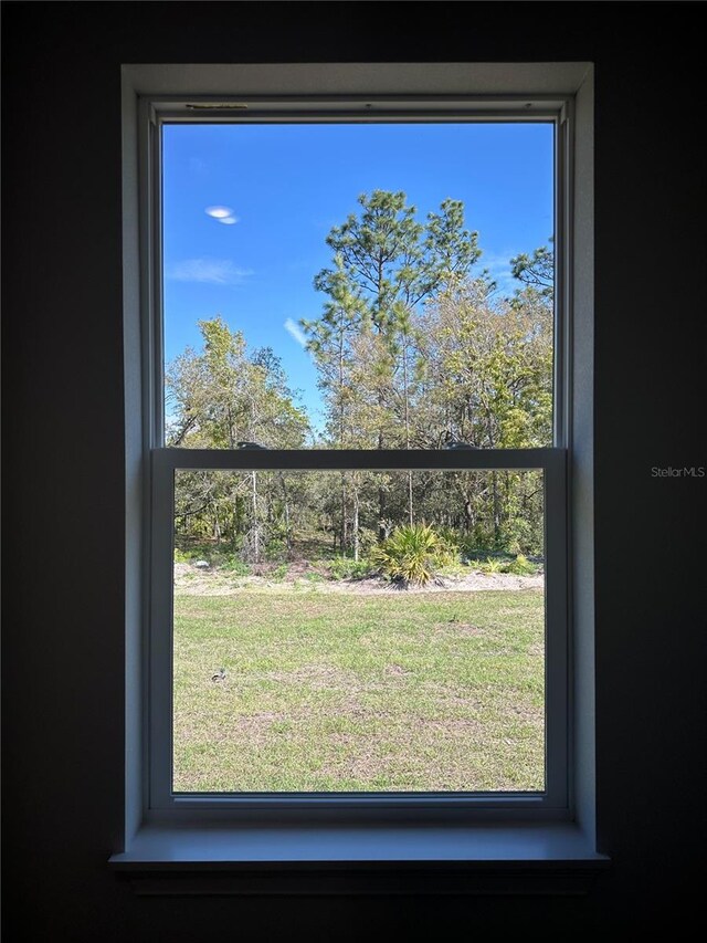 view of room details