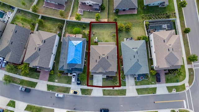 13323 Blossom Valley Dr, Clermont, FL 34711 - drone / aerial view with a residential view