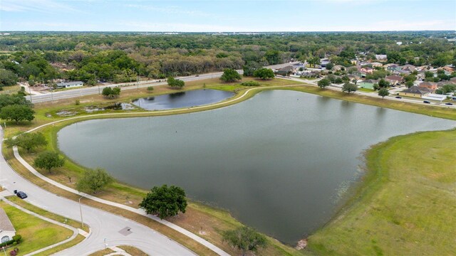 7762 Newlan Dr, Orlando, FL 32818 - aerial view featuring a water view