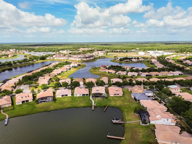 3583 Valleyview Dr, Kissimmee, FL 34746 - bird's eye view with a residential view and a water view