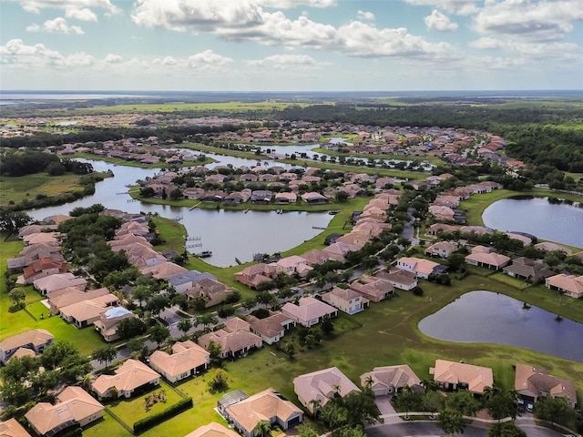 3583 Valleyview Dr, Kissimmee, FL 34746 - drone / aerial view with a residential view and a water view