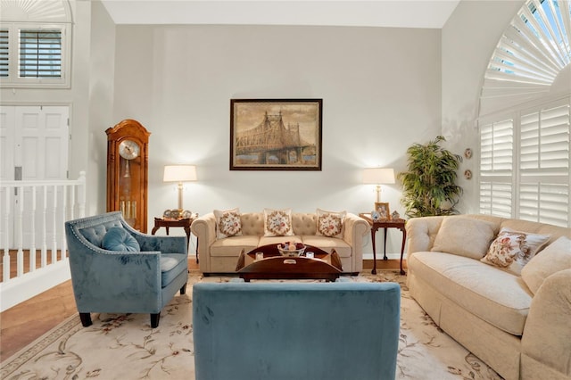 738 Powderhorn Cir, Lake Mary, FL 32746 - living area featuring baseboards and wood finished floors