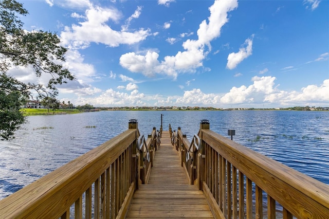 7837 Bostonian Dr, Winter Garden, FL 34787 - dock area with a water view