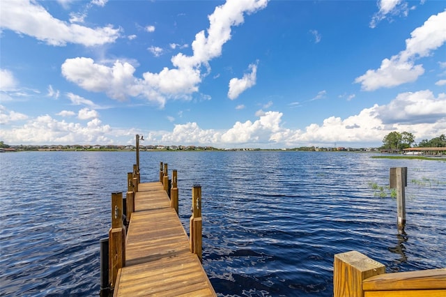7837 Bostonian Dr, Winter Garden, FL 34787 - dock area featuring a water view