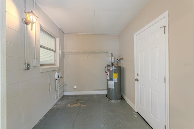 utilities with electric water heater
