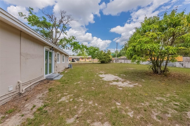 view of yard
