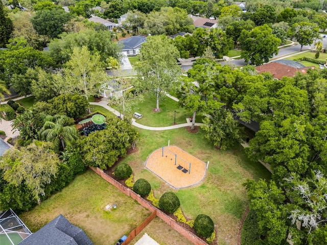 bird's eye view