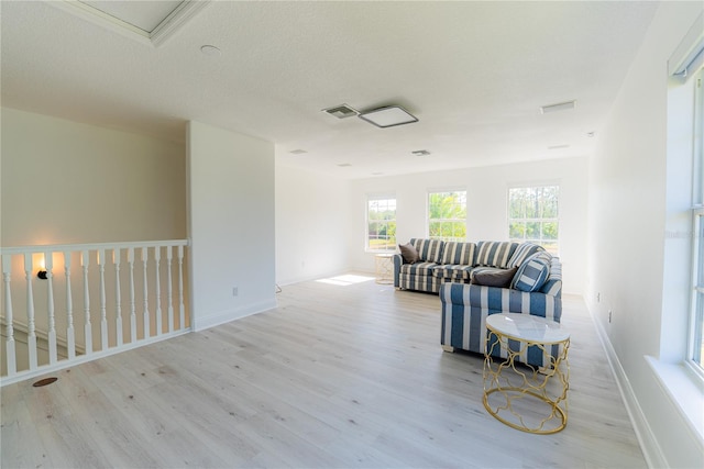 6550 Cartmel Ln, Windermere, FL 34786 - interior space with baseboards, light wood-style flooring, and visible vents