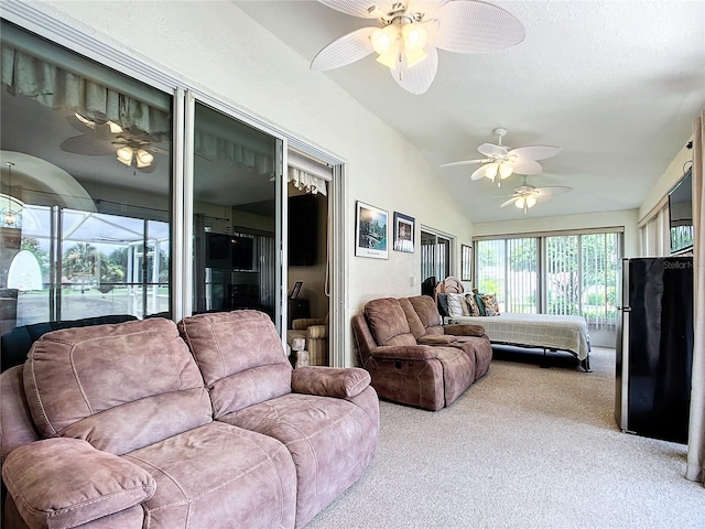 5060 NW 26th St, Ocala, FL 34482 - sunroom with an outdoor hangout area and ceiling fan