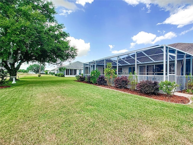 5060 NW 26th St, Ocala, FL 34482 - view of yard with glass enclosure