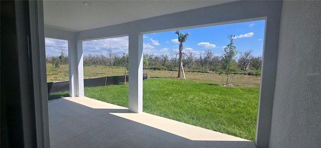 exterior space featuring a patio