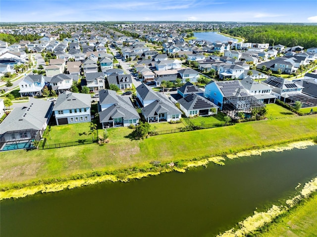 14749 Walcott Ave, Orlando, FL 32827 - birds eye view of property with a residential view and a water view