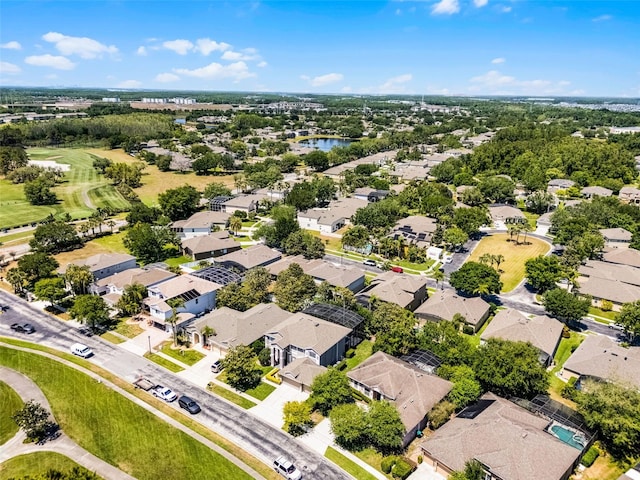 10033 Hart Branch Cir, Orlando, FL 32832 - aerial perspective of suburban area featuring a nearby body of water