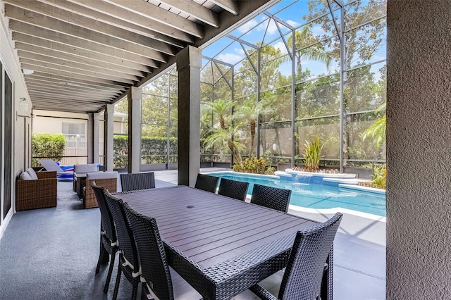 10033 Hart Branch Cir, Orlando, FL 32832 - view of sunroom / solarium