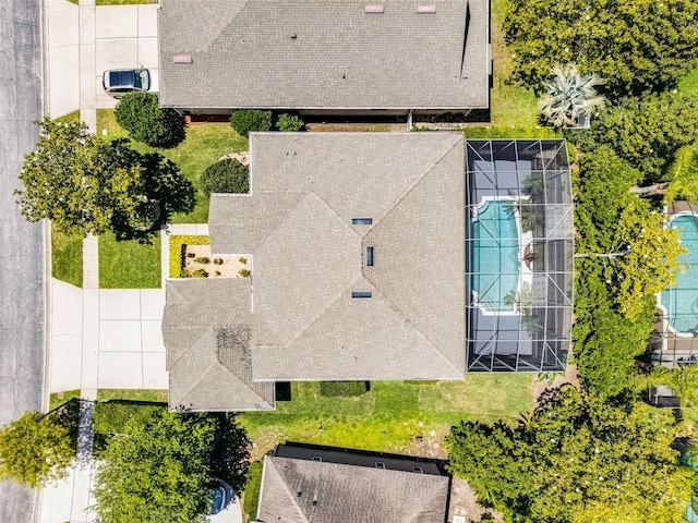 10033 Hart Branch Cir, Orlando, FL 32832 - bird's eye view of a pool