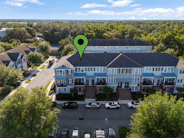 861 Taramundi Dr, Oviedo, FL 32765 - bird's eye view featuring a wooded view