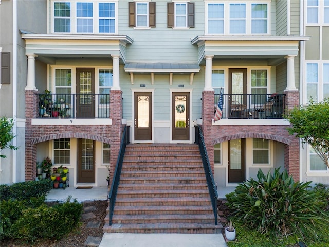 861 Taramundi Dr, Oviedo, FL 32765 - doorway to property featuring brick siding