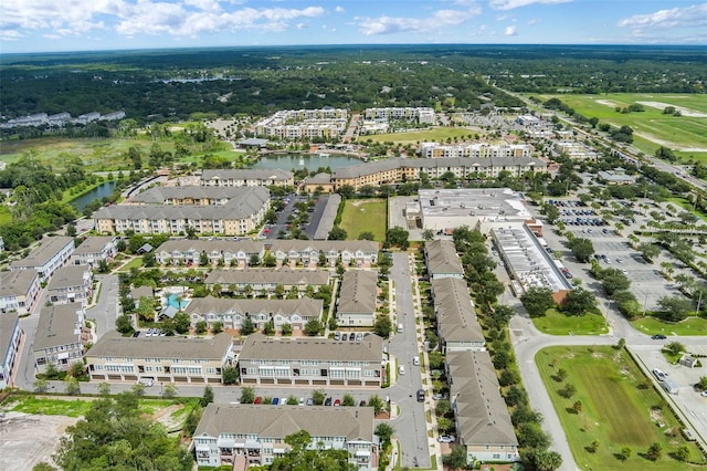 861 Taramundi Dr, Oviedo, FL 32765 - drone / aerial view featuring a residential view and a water view