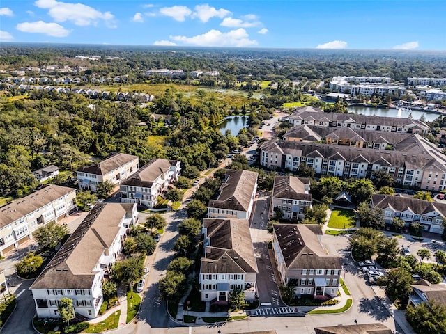 861 Taramundi Dr, Oviedo, FL 32765 - drone / aerial view with a residential view and a water view