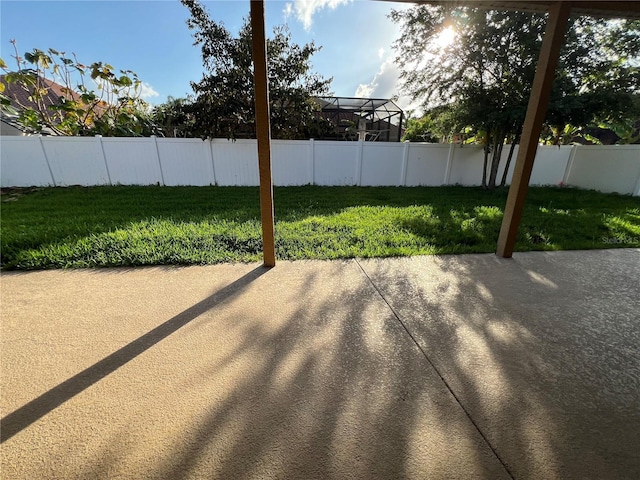 9046 Tuscan Valley Pl, Orlando, FL 32825 - view of patio with fence