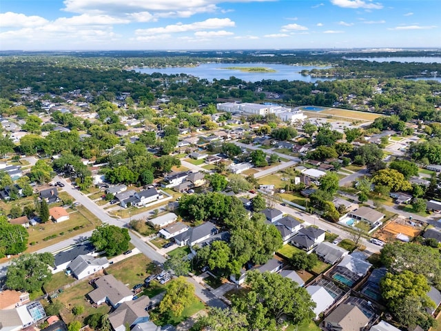 1821 Simonton Ave, Orlando, FL 32806 - birds eye view of property featuring a water view and a residential view