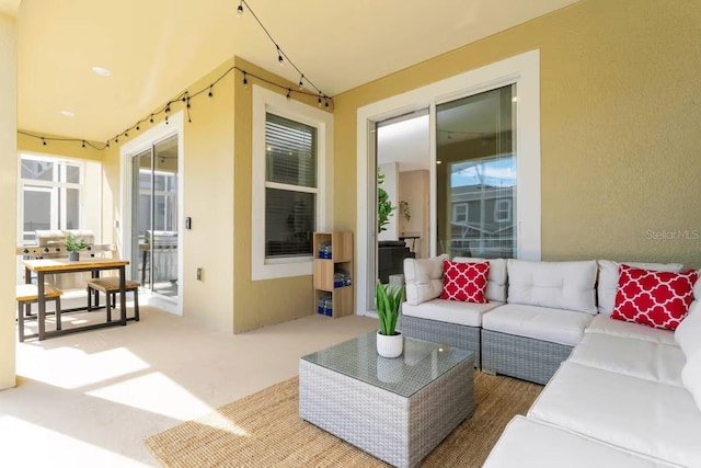 1013 Leader St, Davenport, FL 33896 - view of patio with outdoor lounge area