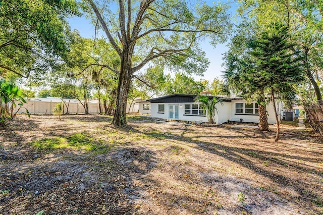 505 Lake Shore Dr, Maitland, FL 32751 - view of yard with central air condition unit and fence