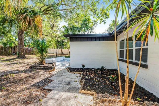 505 Lake Shore Dr, Maitland, FL 32751 - exterior space featuring a patio area and fence