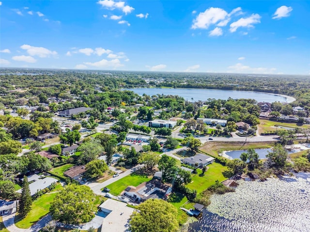 505 Lake Shore Dr, Maitland, FL 32751 - bird's eye view with a residential view and a water view