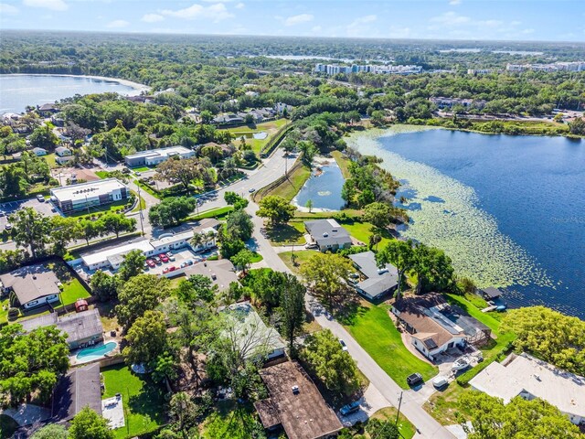 505 Lake Shore Dr, Maitland, FL 32751 - drone / aerial view with a water view