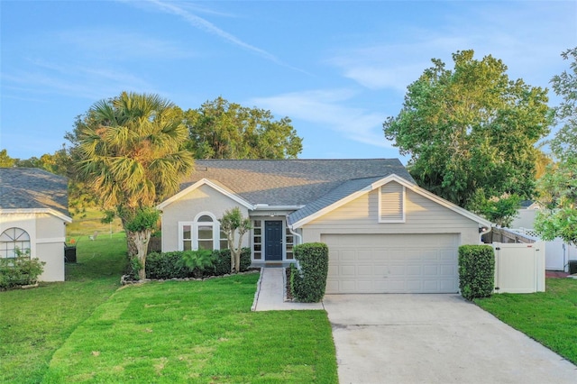 1027 Dees Dr, Oviedo, FL 32765 - ranch-style home with an attached garage and driveway