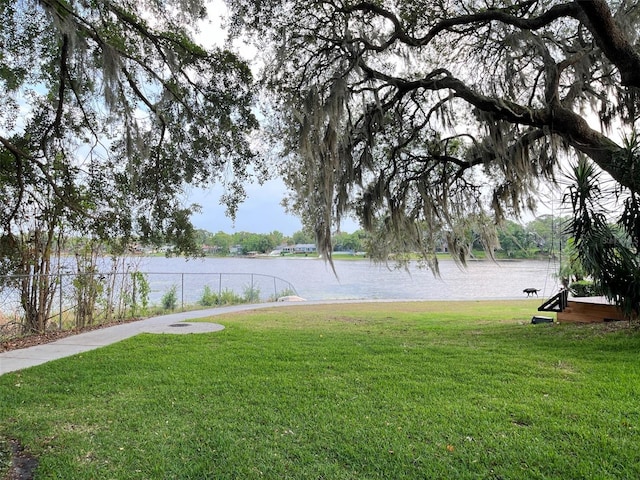 600 Fallsmead Cir, Longwood, FL 32750 - view of yard featuring a water view