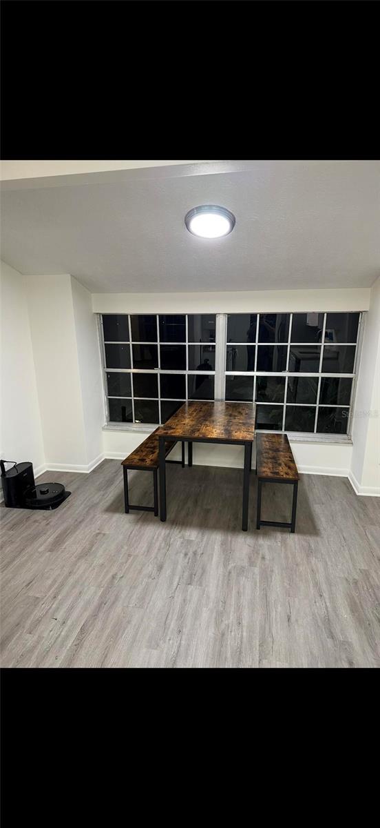 2902 Little Rd, Valrico, FL 33596 - unfurnished living room with baseboards and wood finished floors