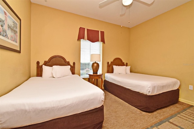 8112 Poinciana Blvd Unit 1809, Orlando, FL 32821 - carpeted bedroom featuring ceiling fan