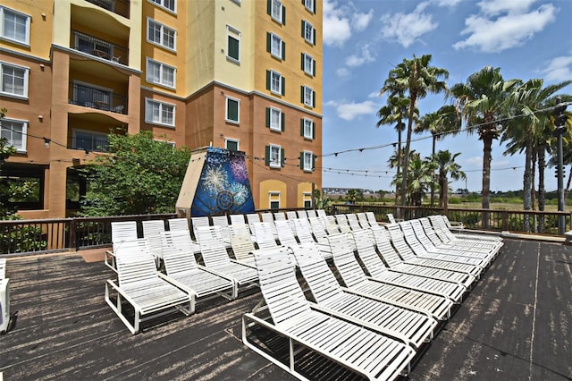 8112 Poinciana Blvd Unit 1809, Orlando, FL 32821 - wooden terrace with a water view