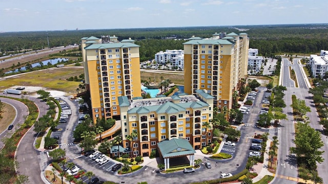 8112 Poinciana Blvd Unit 1809, Orlando, FL 32821 - bird's eye view with a water view and a forest view