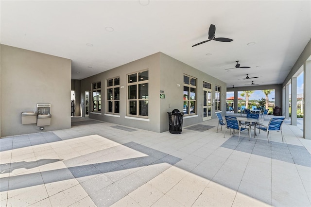 1550 Dalehurst Ln, Kissimmee, FL 34744 - view of patio / terrace featuring a ceiling fan