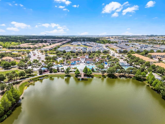 2432 Tangier Dr, Kissimmee, FL 34747 - aerial view featuring a residential view and a water view