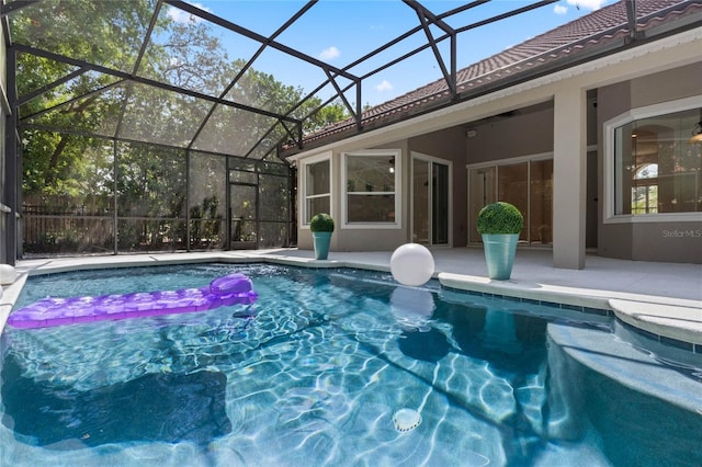 1803 Glenbay Ct, Windermere, FL 34786 - pool featuring a lanai and a patio area