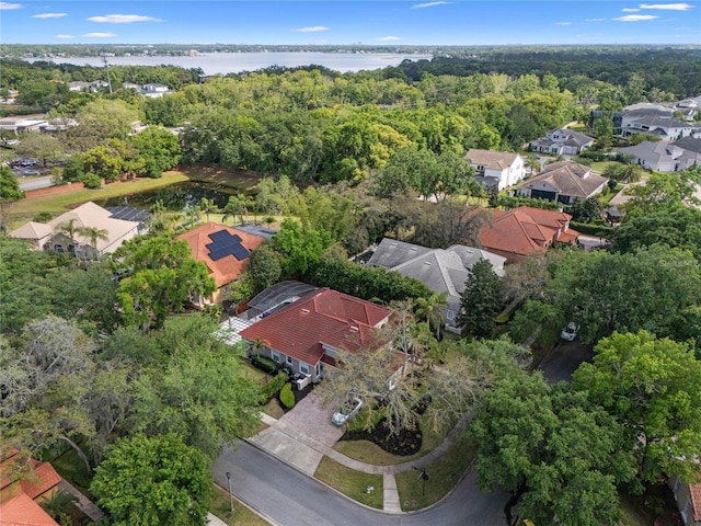 1803 Glenbay Ct, Windermere, FL 34786 - drone / aerial view featuring a residential view and a water view