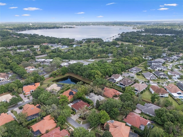 1803 Glenbay Ct, Windermere, FL 34786 - bird's eye view with a residential view and a water view
