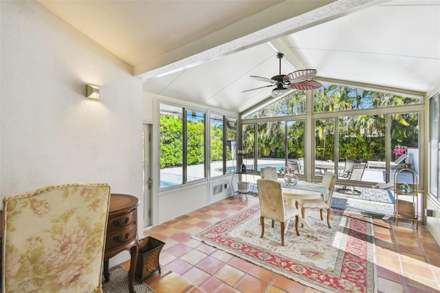 913 Tennessee Ln, Sarasota, FL 34234 - sunroom / solarium featuring tile patterned floors