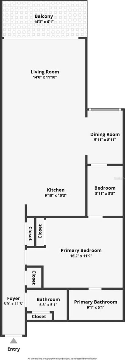 5203 S Atlantic Ave Unit 416B, New Smyrna Beach, FL 32169 - room layout