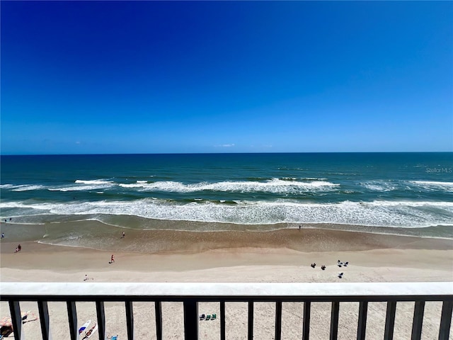 5203 S Atlantic Ave Unit 416B, New Smyrna Beach, FL 32169 - water view with nearby beach