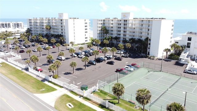 5203 S Atlantic Ave Unit 416B, New Smyrna Beach, FL 32169 - bird's eye view of a nearby body of water and apartment complex / building