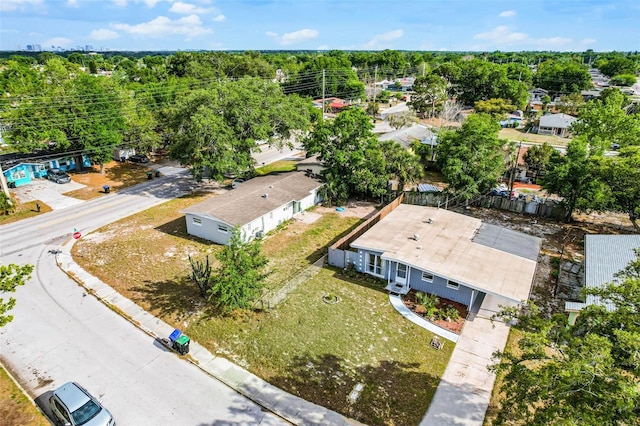 aerial view