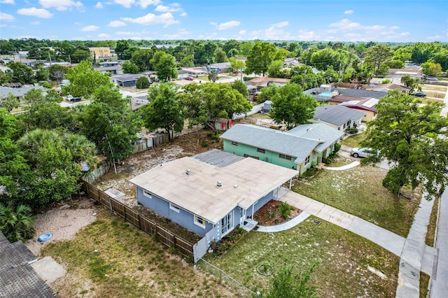 birds eye view of property featuring a residential view
