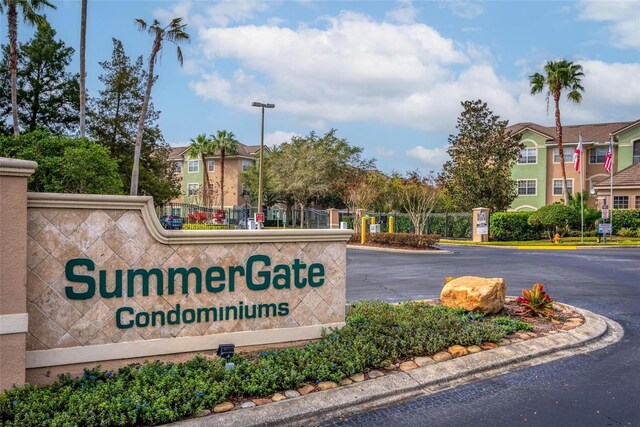 4897 Cypress Woods Dr Unit 6314, Orlando, FL 32811 - community / neighborhood sign with a residential view and fence